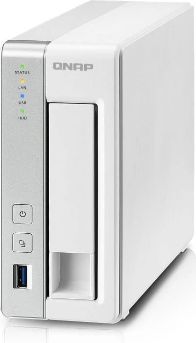QNAP Turbo Station TS-131, 512MB RAM, 1x RJ-45 1000Base-T, 3x USB-A 3.0