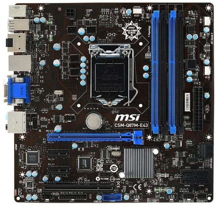 MSI CSM-Q87M-E43 (Intel 1150)
