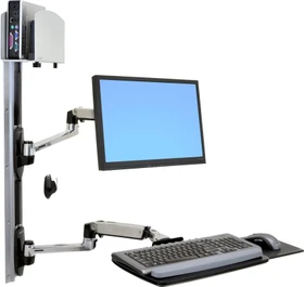 Ergotron LX Kombisystem für Wandmontage