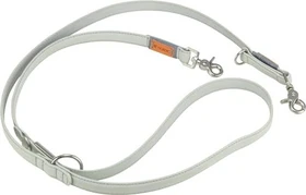 Trixie BE NORDIC Leder-Verlängerungsleine, XS-S, 2m, Hellgrau