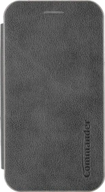 Peter Jäckel Commander Book Case Curve Deluxe für Samsung Galaxy A15 5G Elegant Royal Dark Gray