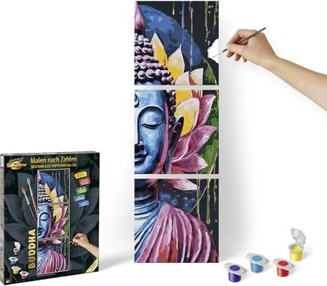 Schipper Arts & Crafts Malen nach Zahlen Buddha