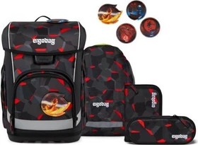 Ergobag Cubo Light TaekBärdo 2026 Schultaschen-Set, 5-tlg.