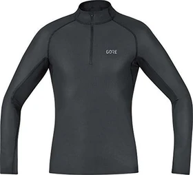 Gore Wear M Gore Windstopper Base Layer Thermo Funktionsshirt langarm schwarz (Herren)
