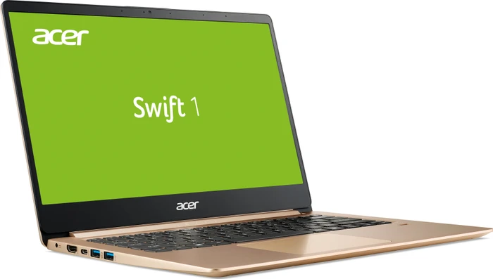 Acer Swift 1 SF114-32-P9Y2, gold, Pentium Silver N5000, 4GB RAM, 256GB SSD, DE