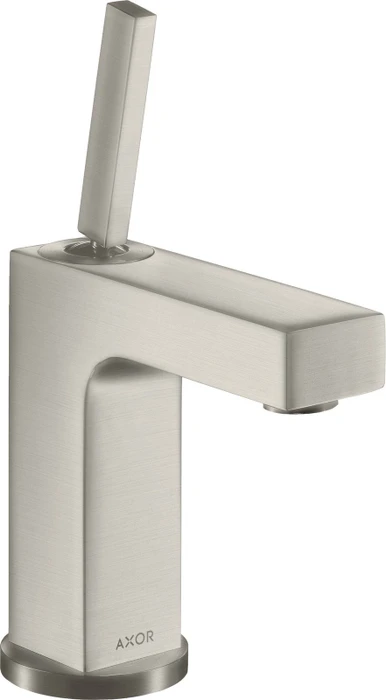 Hansgrohe Axor Citterio 110 Waschbeckenarmatur mit Ablauffernbedienung edelstahloptik