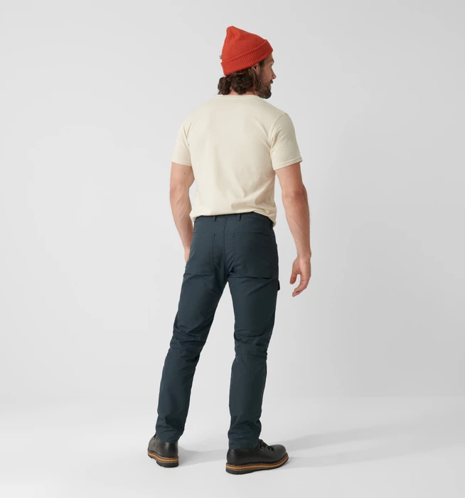 Fjällräven Greenland Jeans Regular Hose lang dark navy (Herren)