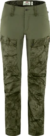 Fjällräven Keb Hose lang green camo/laurel green (Damen)