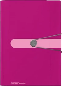 Herlitz easy orga to go Fächermappe, 12 Fächer, A4, beere