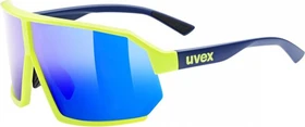 UVEX sportstyle 237 blue-yellow/mirror blue