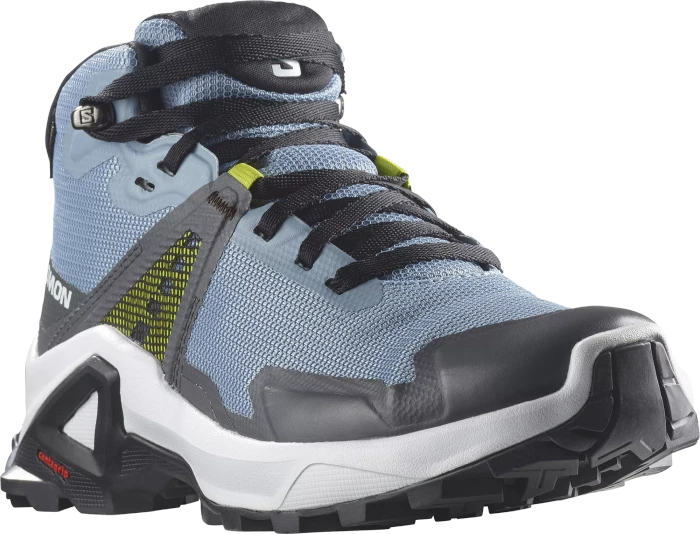 Salomon X Raise Mid GTX faded denim/indigo bunting/acid lime (Junior)