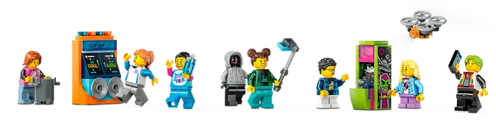 LEGO City - Achterbahn mit Roboter-Mech (60421) – Bild 5 von 6