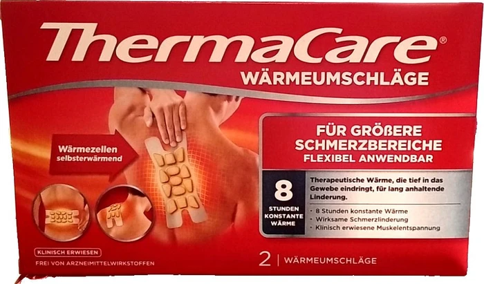 ThermaCare für größere Schmerzbereiche Wärmeauflagen
