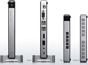Lenovo IdeaCentre Q180, Atom D2500, 2GB RAM, 320GB HDD, Radeon HD 7450A, DE