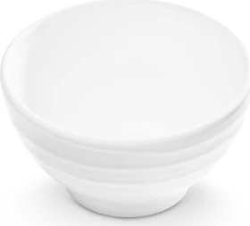 Gmundner Keramik Weißgeflammt Müslischale groß 14cm