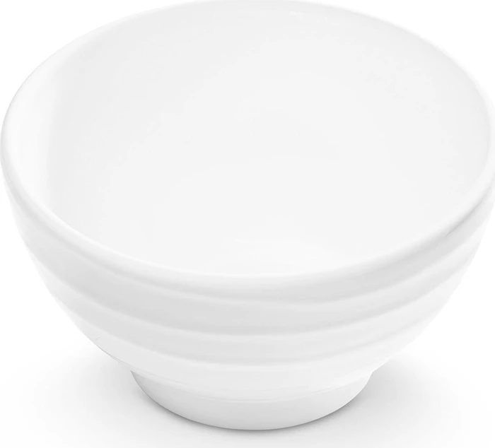Gmundner Keramik Weißgeflammt Müslischale groß 14cm