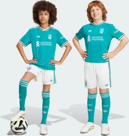 adidas Liverpool FC 2025/2026 Ausweichshorts (Junior)
