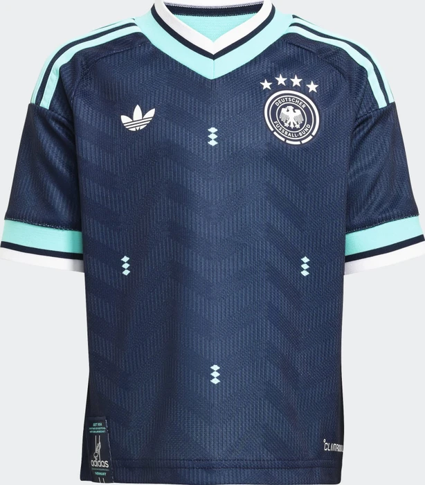 adidas FIFA WM 2026 Deutschland Kids Auswärtsausrüstung flash aqua (Junior)