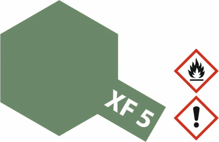 Tamiya Acrylic Paint XF-5 green, 10ml