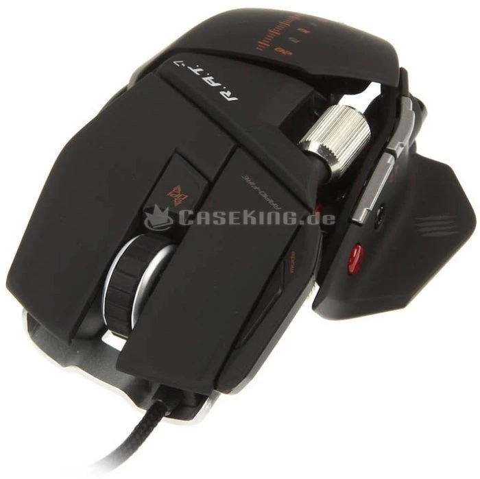 MadCatz Cyborg R.A.T. 7 Gaming Mouse schwarz matt, USB