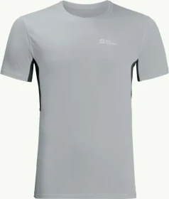 Jack Wolfskin Prelight Funktionsshirt kurzarm silver grey (Herren)