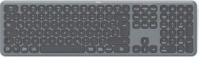 Hama WK-550 Multi-Device-Tastatur, dunkelgrau/schwarz, USB/Bluetooth, DE (00173063)