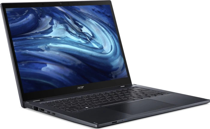 Acer TravelMate Spin P4 TMP414RN-41-R698, Slate Blue, Ryzen 5 PRO 6650U, 8GB RAM, 256GB SSD, DE