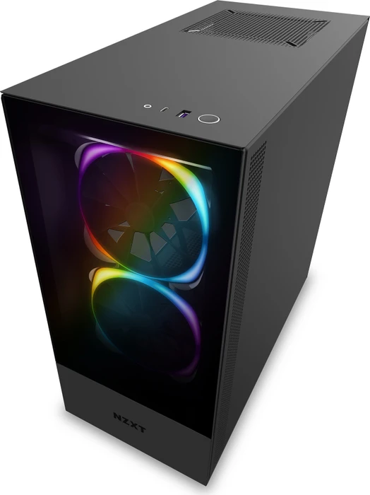 NZXT H510 Elite, schwarz, Glasfenster