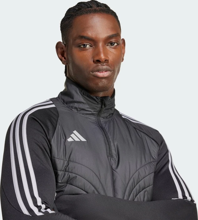 adidas Tiro 24 Winterized Funktionsshirt langarm black/light onix (Herren)