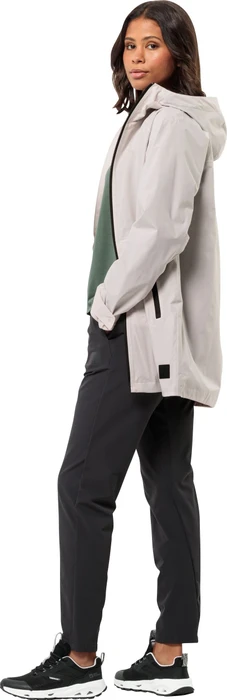 Jack Wolfskin Mainkai Long Funktionsjacke sea shell (Damen)