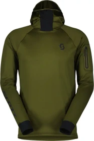 Scott Trail Storm Hoodie Trikot langarm fir green (Herren)