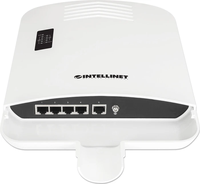 Intellinet Outdoor Wallmount Gigabit Switch, 5x RJ-45, 85W PoE++ PD