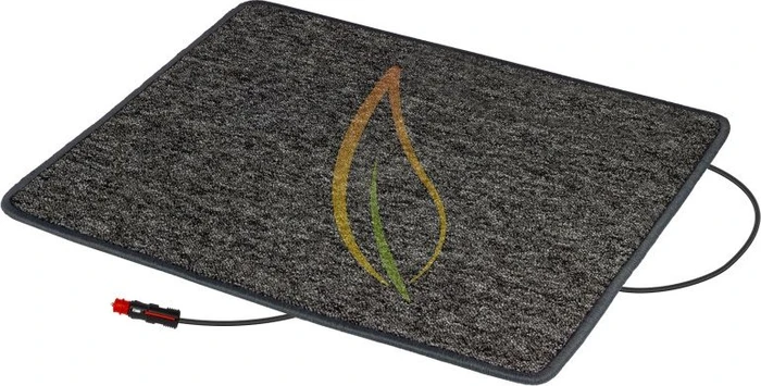 Pro Car Heizteppich mit Antirutschbelag 12V 60x70cm, anthrazit
