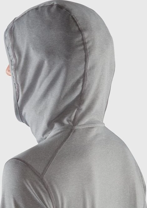 Fjällräven Abisko Sun-Hoodie Funktionsshirt langarm shark grey (Herren)