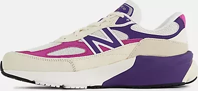 New Balance Made in USA 990v6 limestone/magenta (Herren)