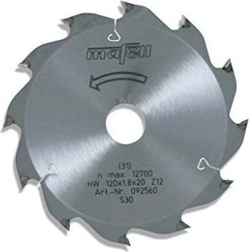 Mafell HM Kreissägeblatt 12Z, 120x1.8x20mm, 1 Stück
