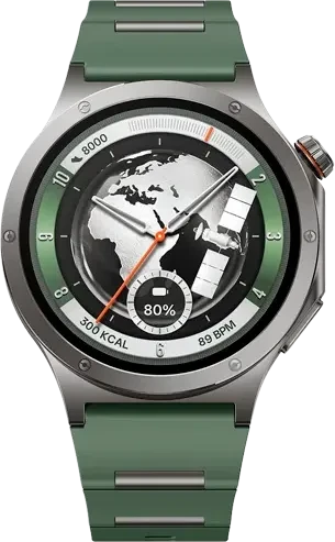 OnePlus Watch 4 evergreen titanium
