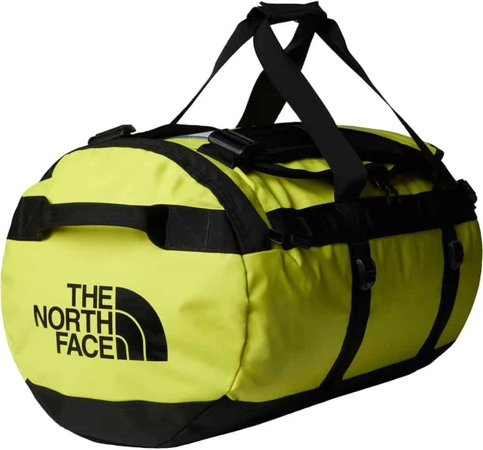 The North Face Base Camp Duffel M sulphur spring green/tnf black 2025