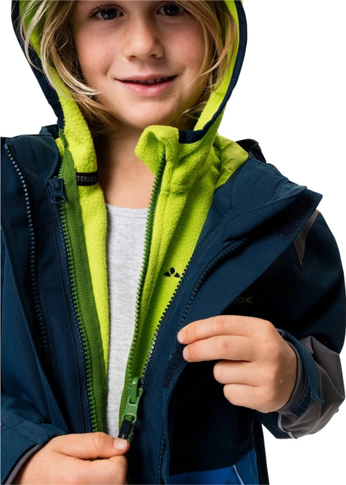Vaude Pulex II Hooded Fleece Funktionsjacke cactus (Junior)