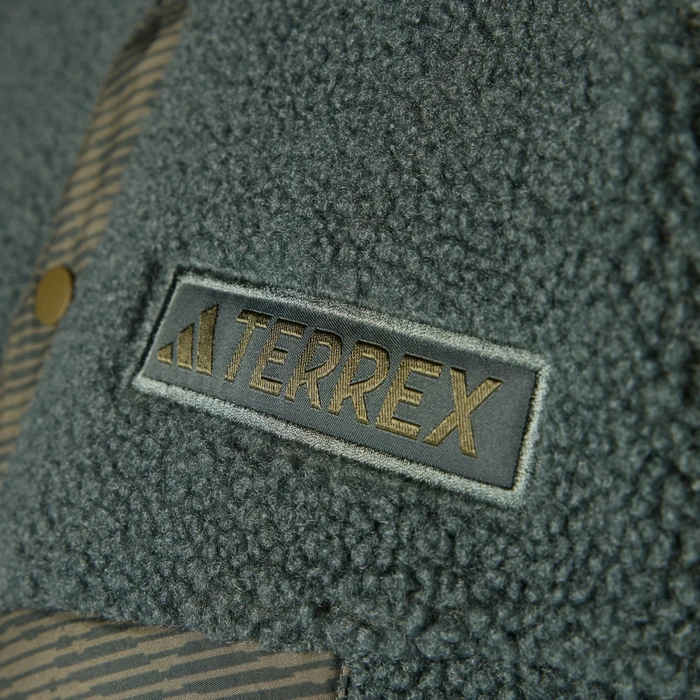 adidas Terrex Xploric High Pile Fleece Pullover legend ivy (Herren)
