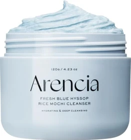 Arencia Blue Hyssop Rice Mochi Cleanser, 120g