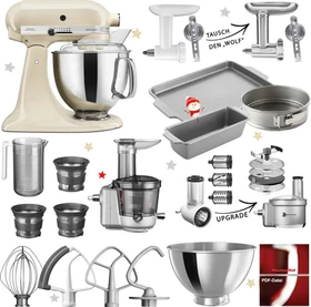 KitchenAid 5KSM175PSEAC Artisan almond cream