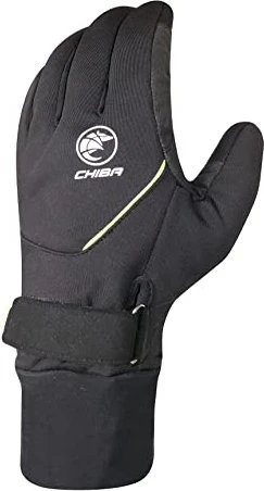 Chiba Rain Pro Fahrradhandschuhe schwarz/gelb