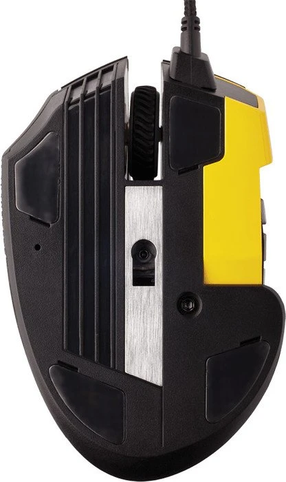 Corsair Scimitar RGB Optical MOBA/MMO Gaming Mouse gelb, USB