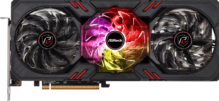 ASRock Radeon RX 7600 Phantom Gaming 8GB OC, RX7600 PG 8GO, 8GB GDDR6, HDMI, 3x DP