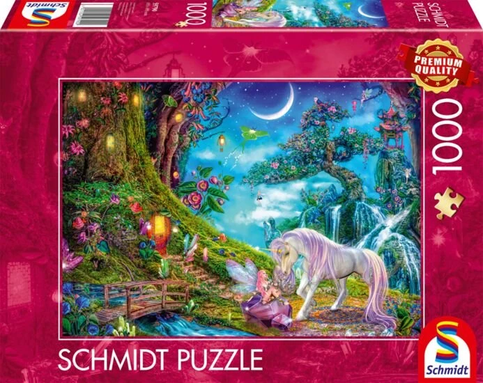 Schmidt Spiele Wo sich Einhorn und Elfe gute Nacht sagen