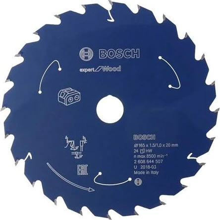 Bosch Professional Expert for Wood Kreissägeblatt 48Z, 250x1.6x30mm, 1 Stück