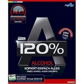 Franzis Alcohol 120% 4.0 Black & Bloody Edition (deutsch) (PC)
