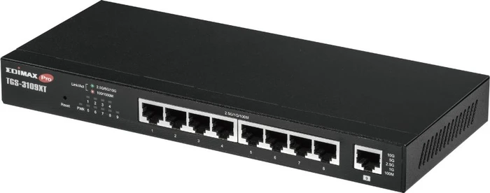 Edimax Pro TGS-31 Desktop 2.5G Smart Switch, 9x RJ-45