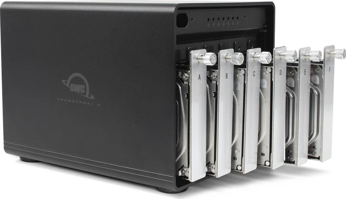 OWC ThunderBay 6, Thunderbolt 3 / USB-C 3.1